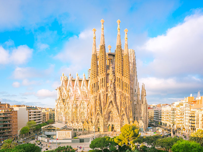 Monument Connu De Barcelone